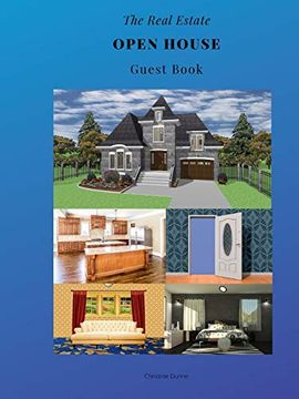 portada The Real Estate Open House Guest Book (en Inglés)