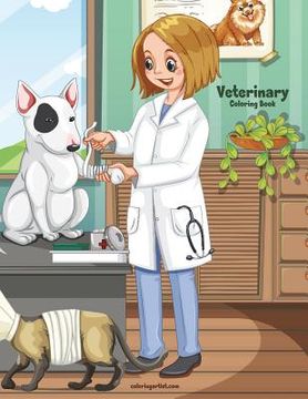 portada Veterinary Coloring Book 1