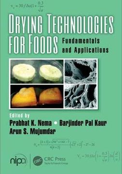 portada Drying Technologies for Foods: Fundamentals and Applications (en Inglés)