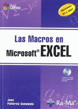 portada Las Macros en Excel (Incluye cd Rom)