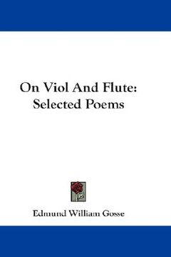 portada on viol and flute: selected poems (en Inglés)
