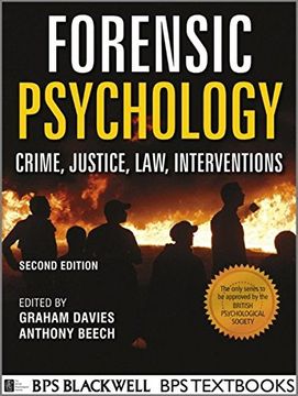 portada forensic psychology: crime, justice, law, interventions, 2nd edition