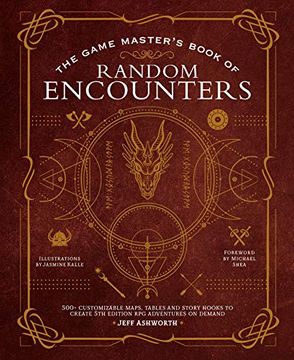 portada The Game Master's Book of Random Encounters: 500+ Customizable Maps, Tables and Story Hooks to Create 5th Edition Adventures on Demand (The Game Master Series) (in English)
