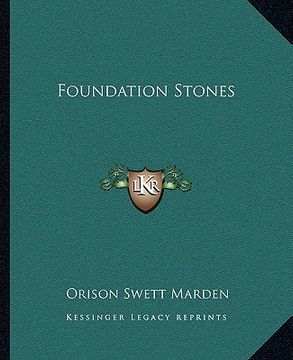 portada foundation stones (en Inglés)