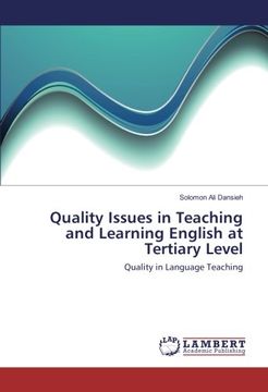 portada Quality Issues in Teaching and Learning English at Tertiary Level: Quality in Language Teaching