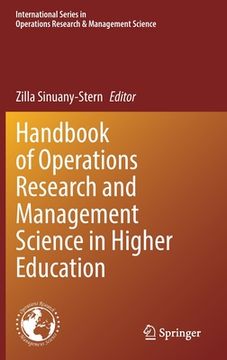 portada Handbook of Operations Research and Management Science in Higher Education (en Inglés)