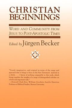 portada Christian Beginnings: Word and Community From Jesus to Post-Apostolic Times (en Inglés)