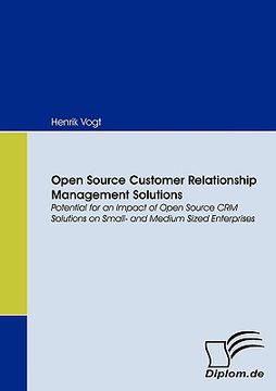 portada open source customer relationship management solutions
