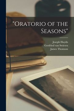 portada "Oratorio of the Seasons" (en Inglés)