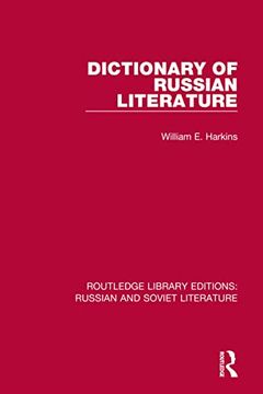 portada Dictionary of Russian Literature (Routledge Library Editions: Russian and Soviet Literature) 