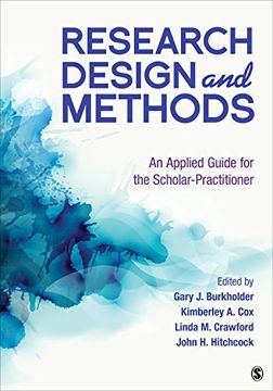portada Research Design and Methods: An Applied Guide for the Scholar-Practitioner (en Inglés)