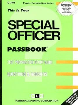 portada special officer (en Inglés)