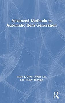 portada Advanced Methods in Automatic Item Generation (en Inglés)