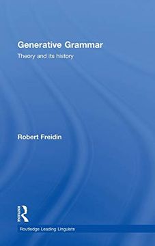 portada Generative Grammar: Theory and its History (in English)