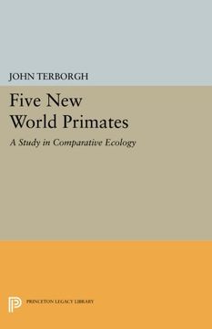 portada Five new World Primates: A Study in Comparative Ecology (Princeton Legacy Library) (in English)