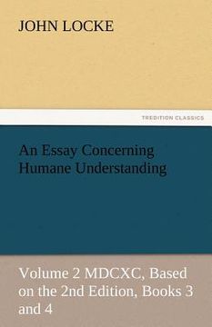 portada an essay concerning humane understanding (en Inglés)