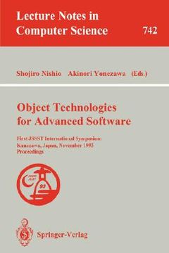 portada object technologies for advanced software (en Inglés)
