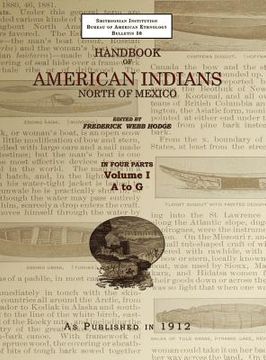 portada Handbook of American Indians Volume 1: North of Mexico (en Inglés)