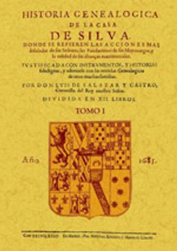 portada Historia genealógica de la Casa de Silva (2 tomos)