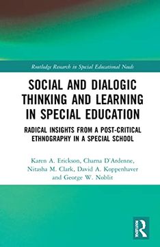 portada Social and Dialogic Thinking and Learning in Special Education (Routledge Research in Special Educational Needs) (en Inglés)