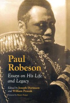 portada paul robeson: essays on his life and legacy (en Inglés)
