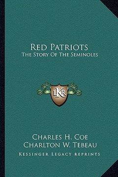 portada red patriots: the story of the seminoles (en Inglés)