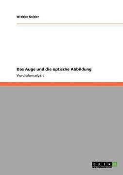 portada Das Auge und die optische Abbildung (German Edition)