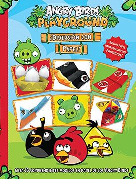 portada Angry Birds Playground Diversion con Papel