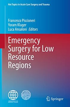 portada Emergency Surgery for Low Resource Regions (en Inglés)