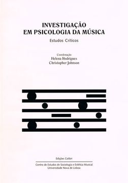portada Investigação em Psicologia da Música - Estudos Críticos