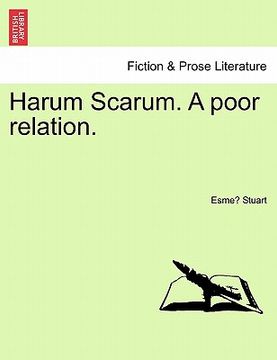 portada harum scarum. a poor relation. (en Inglés)