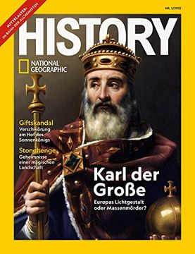 portada National Geographic History 1/22: Karl der Große (in German)