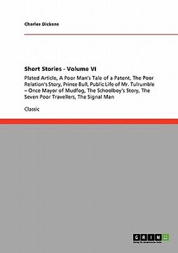 portada short stories - volume vi (en Inglés)