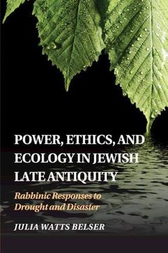 portada Power, Ethics, and Ecology in Jewish Late Antiquity: Rabbinic Responses to Drought and Disaster (en Inglés)