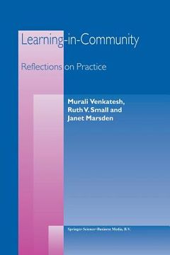 portada Learning-In-Community: Reflections on Practice (en Inglés)