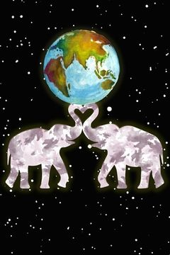 portada Earth Guardians: Earth Celebration Elephants Holding The Earth (en Inglés)