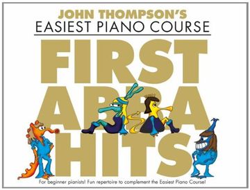 portada John Thompson'S Easiest Piano Course: First Abba Hits (en Inglés)