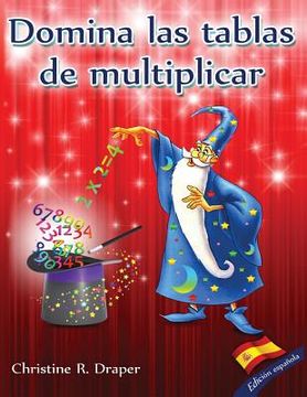 portada Domina las Tablas de Multiplicar: Edición Española