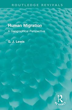portada Human Migration (Routledge Revivals) (en Inglés)