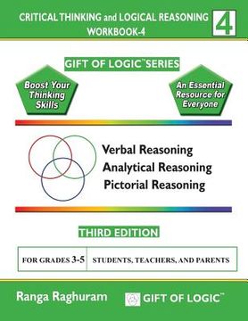 portada Critical Thinking and Logical Reasoning Workbook-4 (en Inglés)