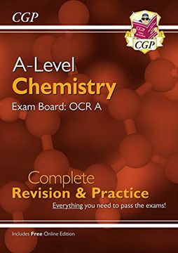 portada New A-Level Chemistry for 2018: Ocr a Year 1 & 2 Complete Revision & Practice With Online Edition (en Inglés)