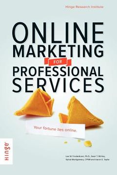portada online marketing for professional services (en Inglés)