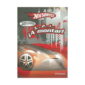 portada Hot Wheels 1 2 3 a Montar (Parramon) (in Spanish)