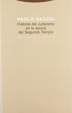 portada Historia del Judaísmo en la Época del Segundo Templo