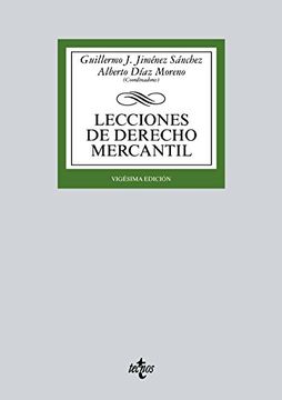 portada Lecciones de Derecho Mercantil (Derecho - Biblioteca Universitaria De Editorial Tecnos)