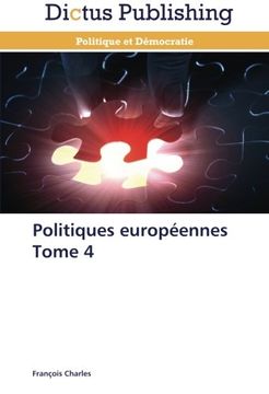 portada Politiques Europeennes Tome 4