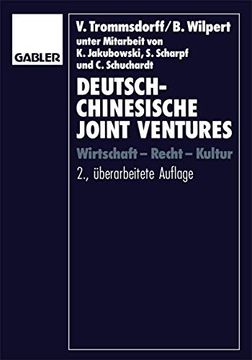portada Deutsch-Chinesische Joint Ventures: Wirtschaft ― Recht ― Kultur (in German)