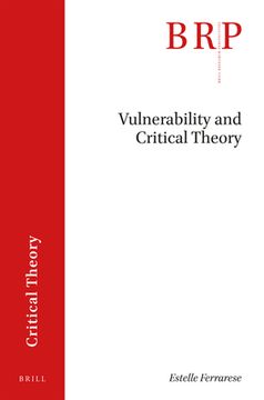portada Vulnerability and Critical Theory (en Inglés)