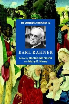 portada the cambridge companion to karl rahner (en Inglés)
