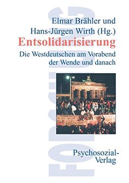 portada Entsolidarisierung (German Edition)